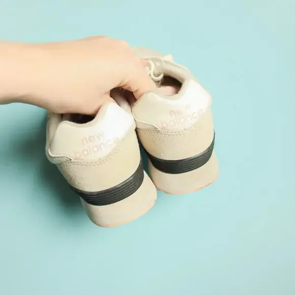 New Balance 515 Knit Pink Cream Sneakers Size 11 Retro Athlethic Y2K - Picture 4 of 8